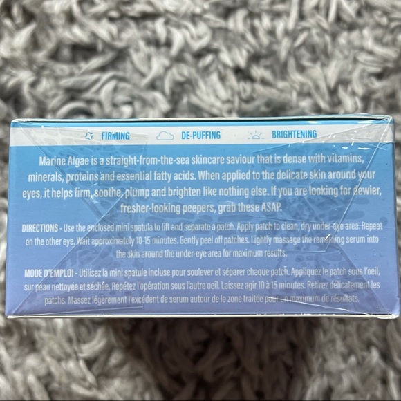 Generation skin hydrating marine algae eye patches NEW IN PACKAGING - Picture 2 of 6